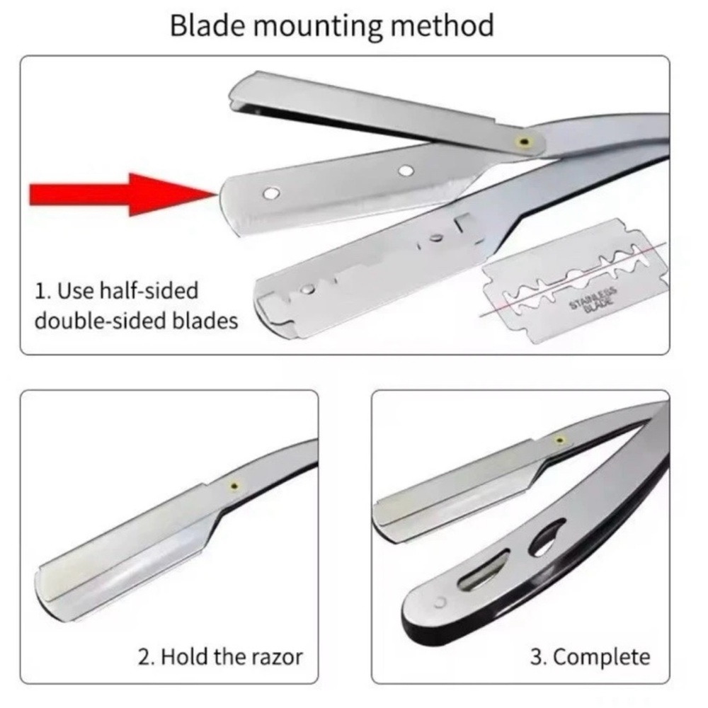 Folding Straight Razor - Picture 4 of 5